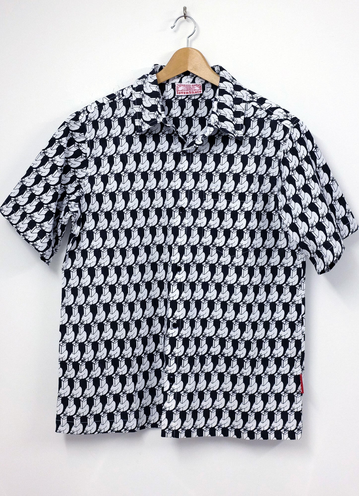 'LET OTHERS OPEN YOUR MIND' - White Button-up Shirt image 1