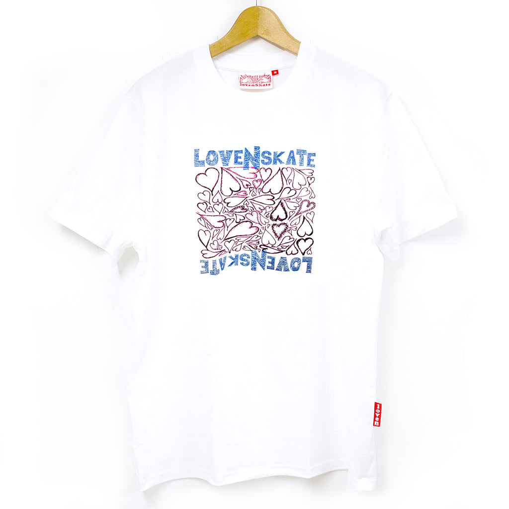 'SCRIBBLE HEART' -  Organic Cotton T-shirt image 0