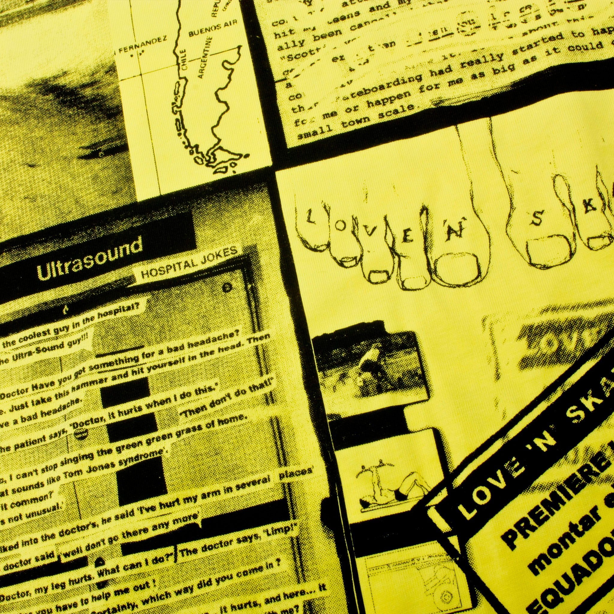 'ZINE' - Yellow T-Shirt image 6