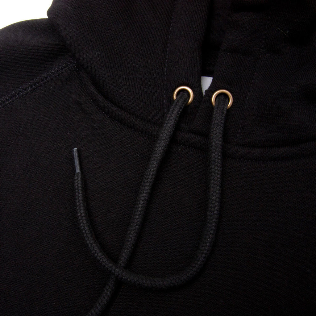 'TEAR LOGO' -  Organic Cotton Hoodie (Blue/Black) image 3