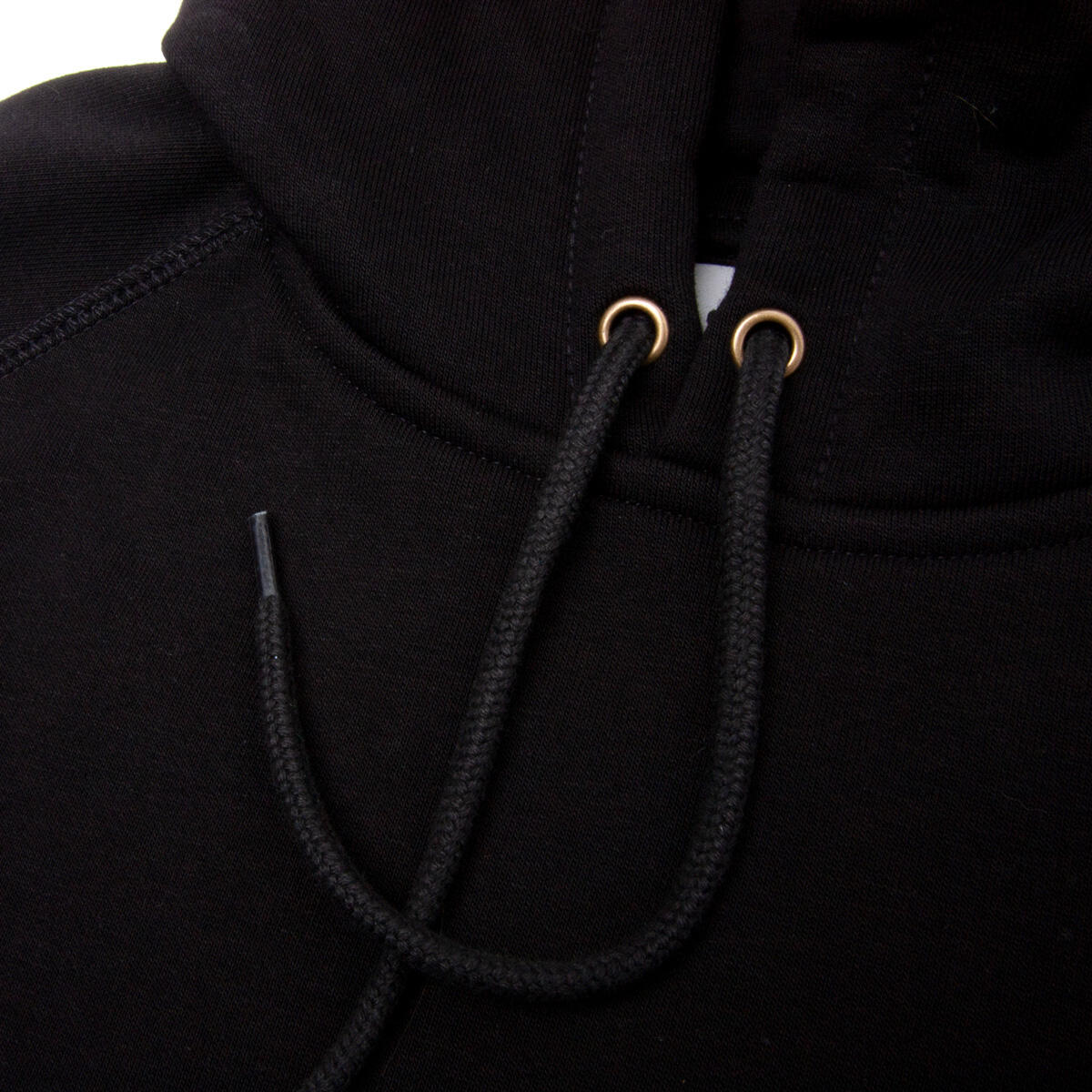 'TEAR LOGO' -  Organic Cotton Hoodie (Blue/Black) image 3