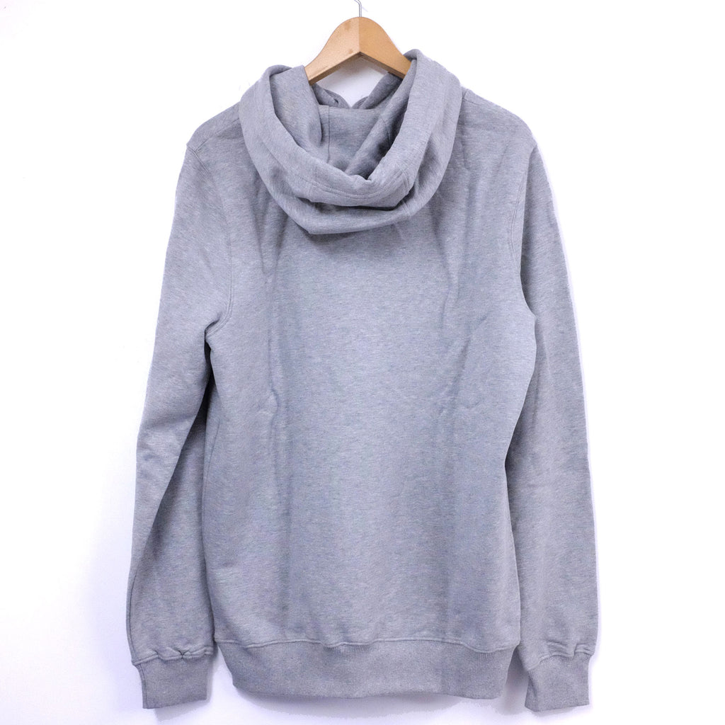 'TEAR LOGO' -  Organic Cotton Hoodie (Red/Heather) image 3
