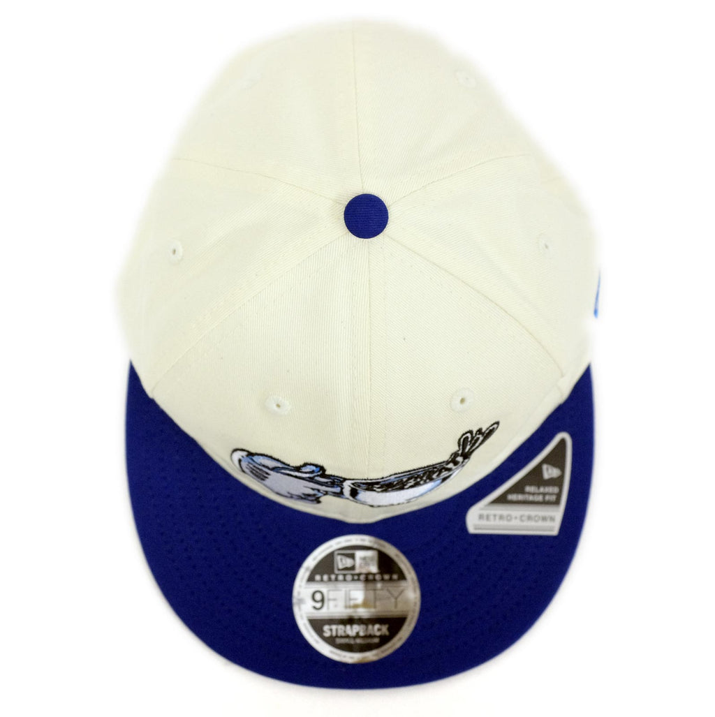 'SPILL' Lovenskate x New Era Retro Crown 9FIFTY Strapback Cap image 4