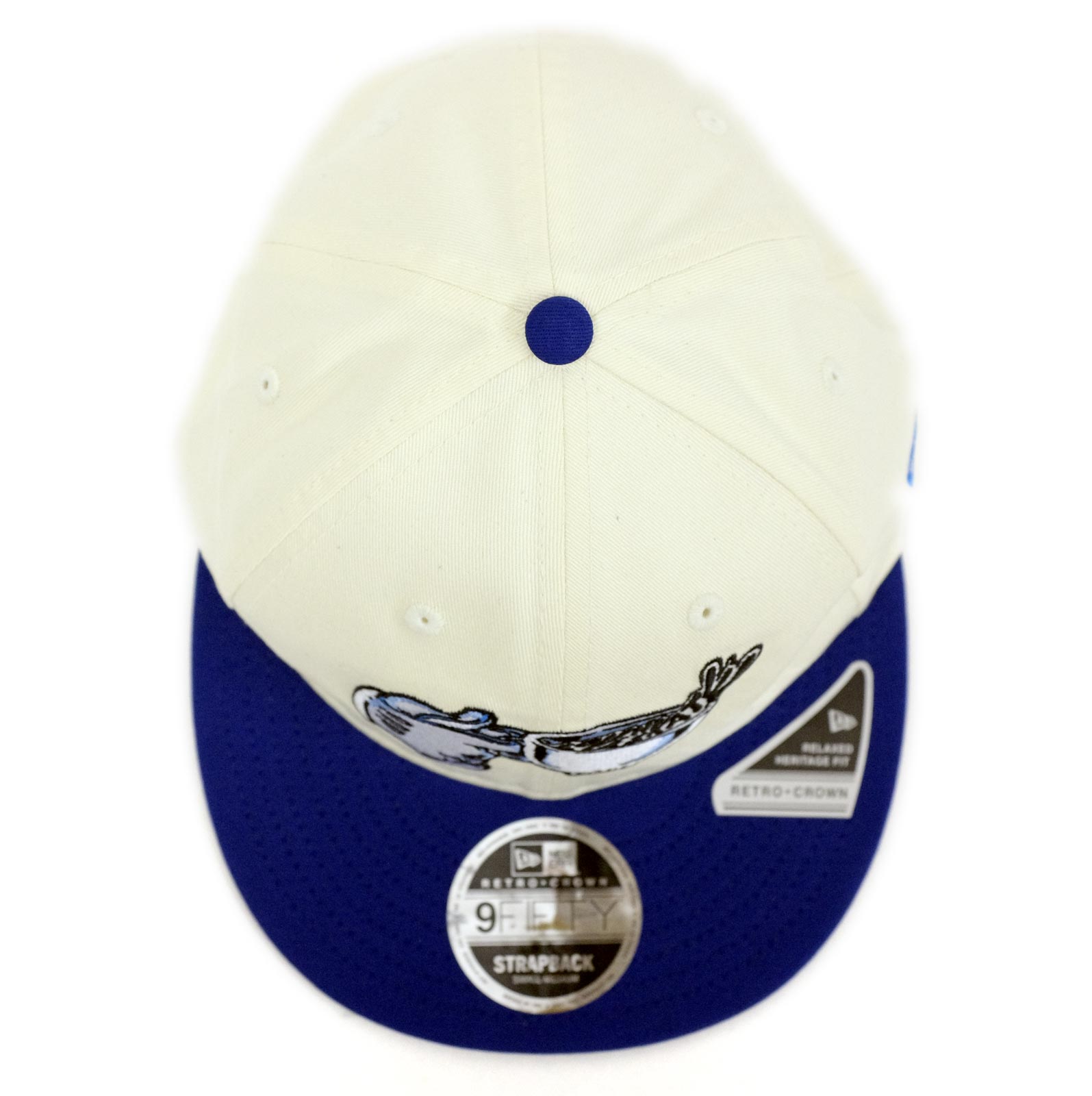 'SPILL' Lovenskate x New Era Retro Crown 9FIFTY Strapback Cap image 4