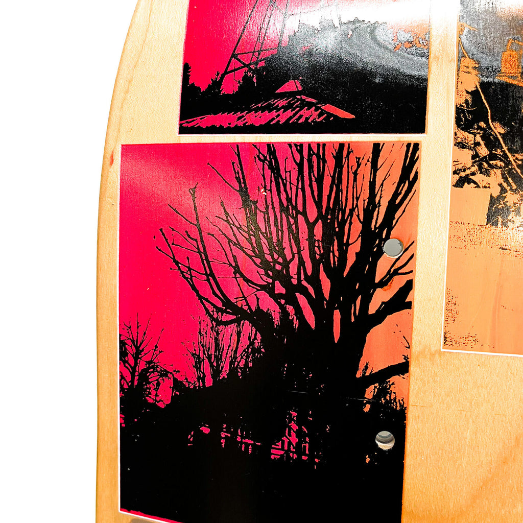"OCTOBER HAS COME AND GONE..." - by Craig 'Questions' Scott. 9" Pool Shape image 5