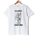 "GOLDEN AGE X LOVENSKATE" - by Sol Dhariwal-Bisset - Organic T-shirt (White) image 0