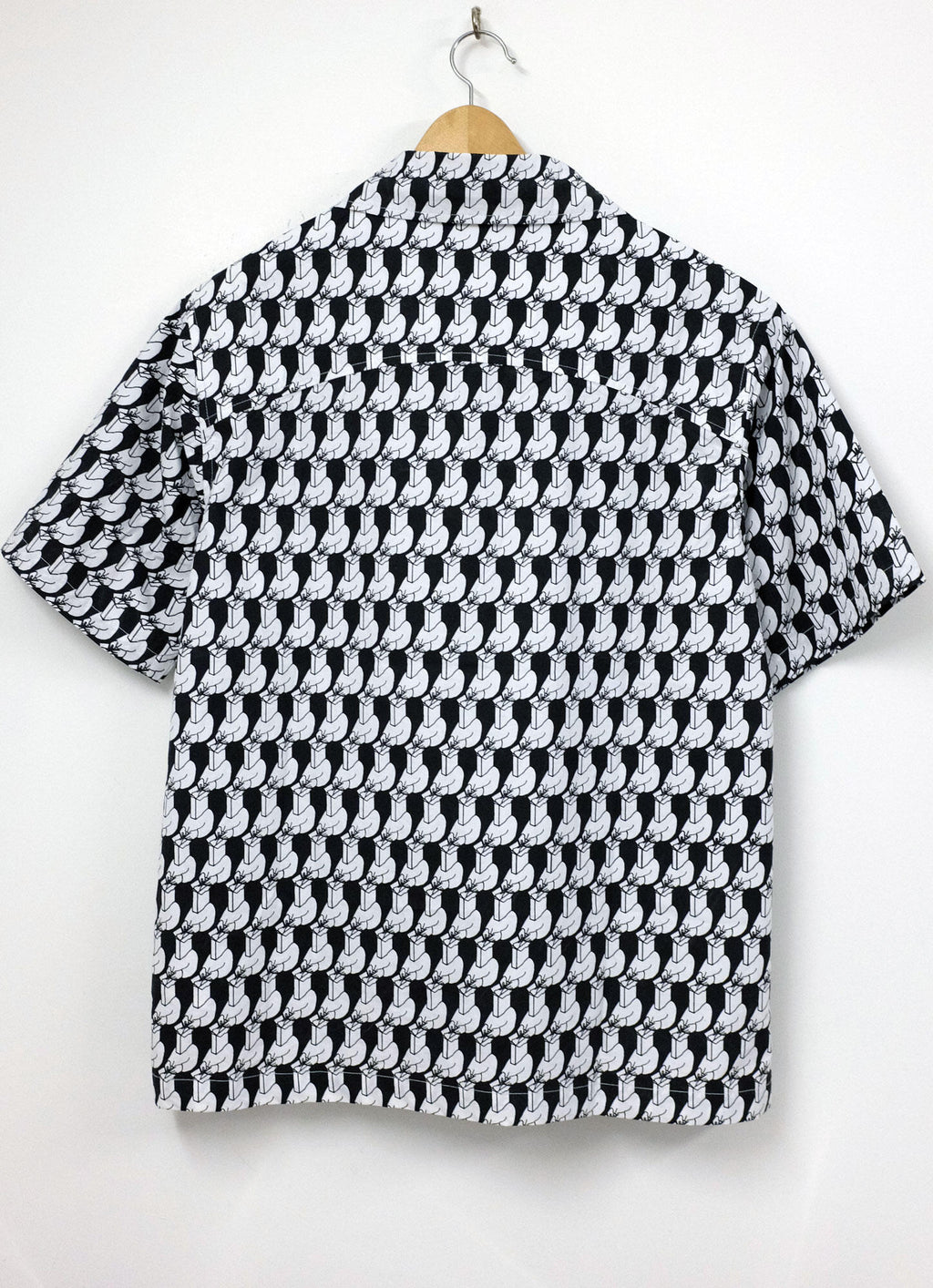 'LET OTHERS OPEN YOUR MIND' - White Button-up Shirt image 2