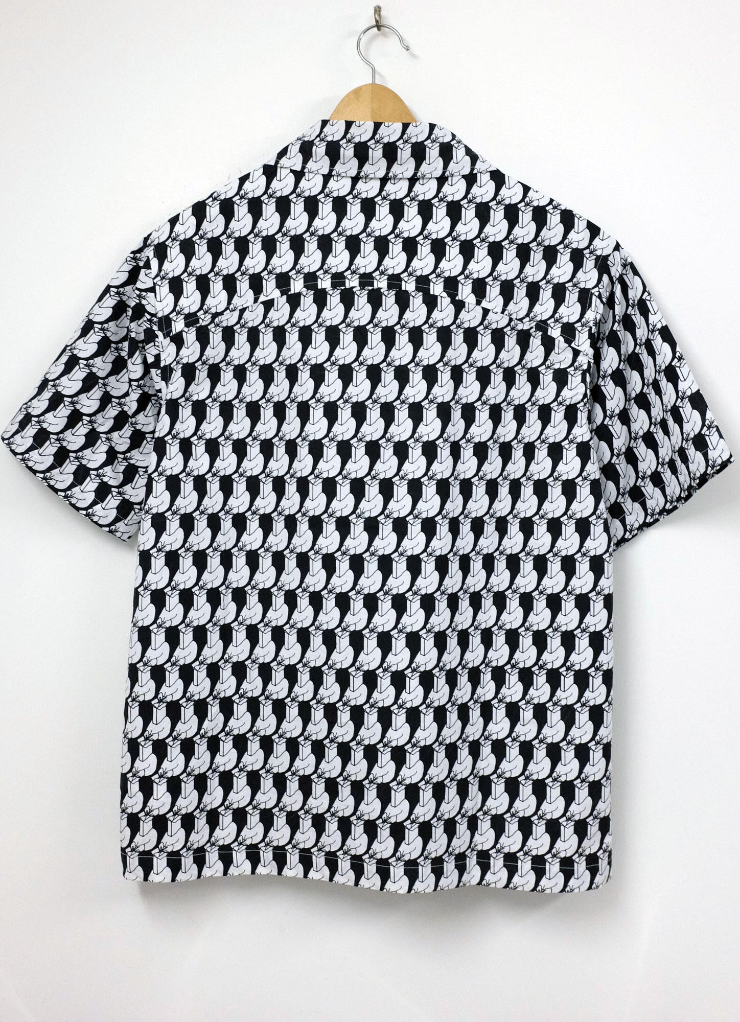 'LET OTHERS OPEN YOUR MIND' - White Button-up Shirt image 2