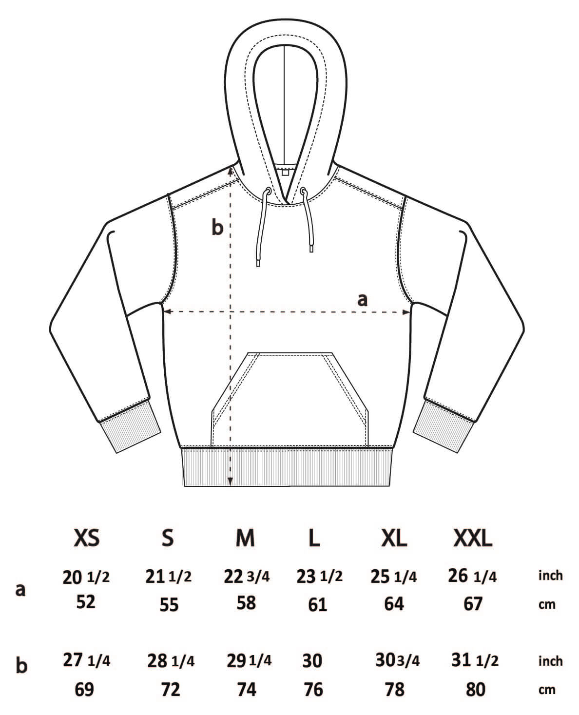 'TEAR LOGO' -  Organic Cotton Hoodie (Black/Black) image 4
