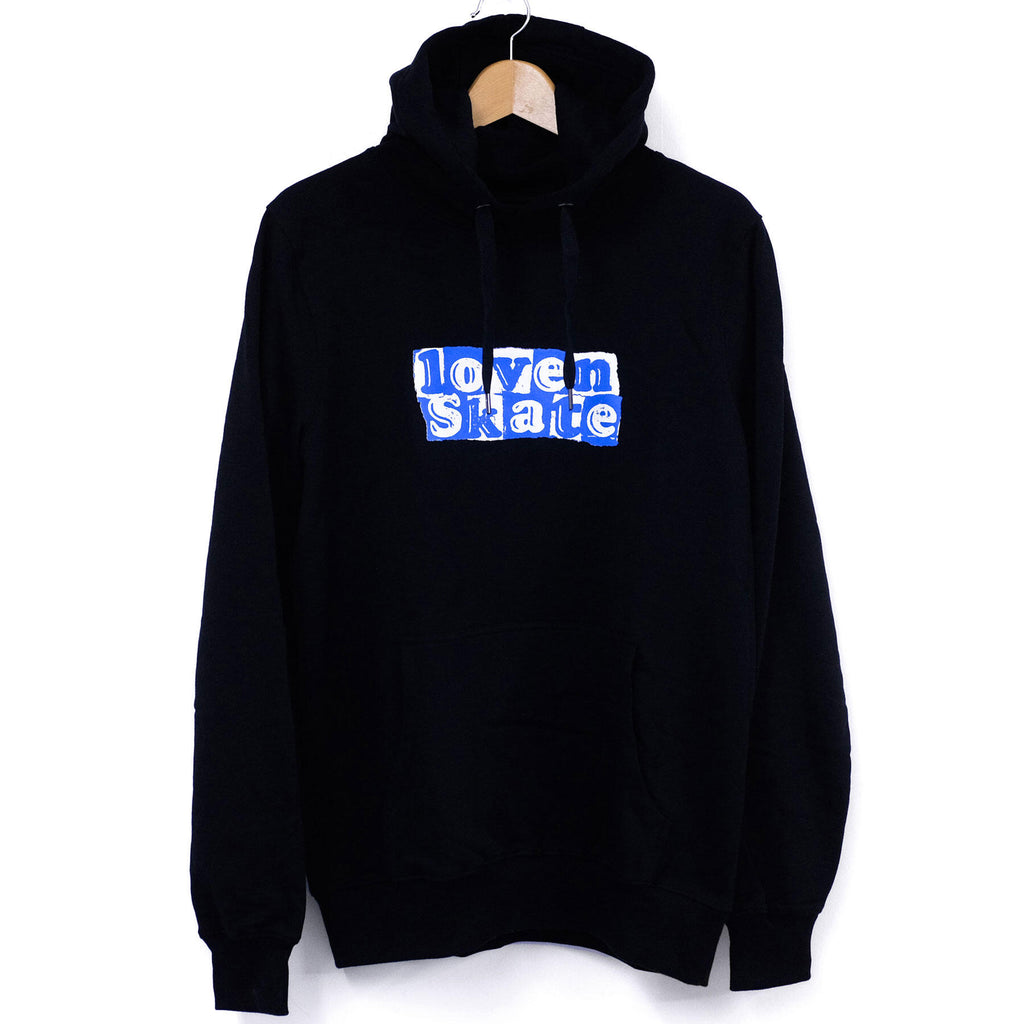 'TEAR LOGO' -  Organic Cotton Hoodie (Blue/Black) image 1
