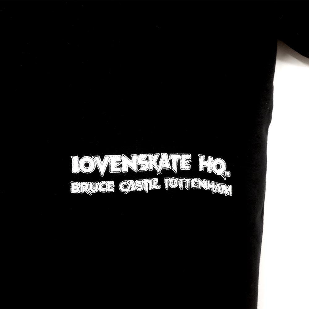 'HAUNTED HQ' -  Organic Cotton Hoodie (Black) image 3