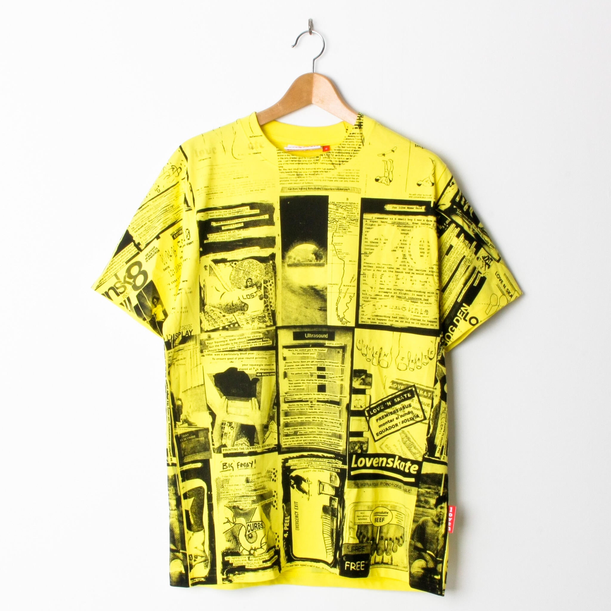 'ZINE' - Yellow T-Shirt image 0