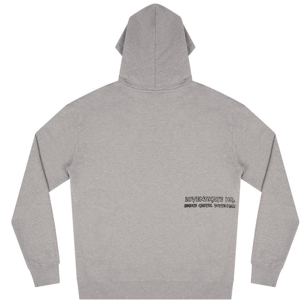'HAUNTED HQ' -  Organic Cotton Hoodie (Heather) image 4