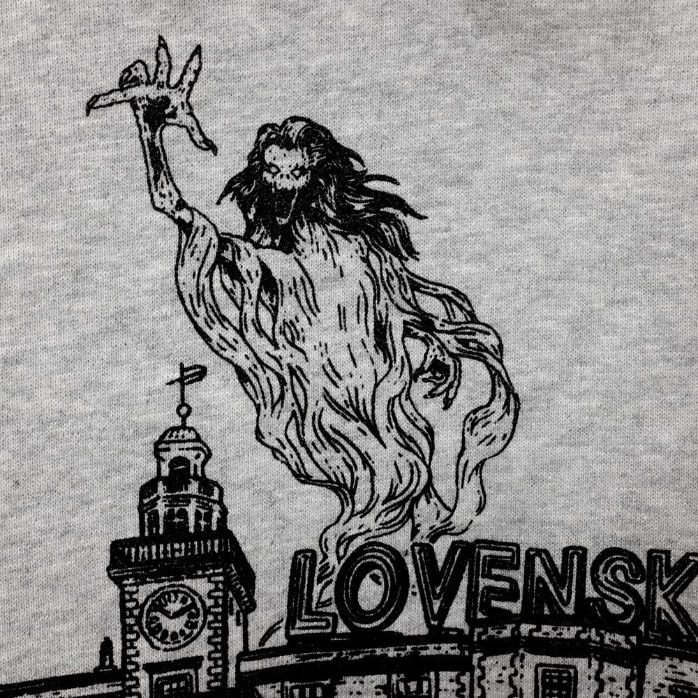 'HAUNTED HQ' -  Organic Cotton Hoodie (Heather) image 2