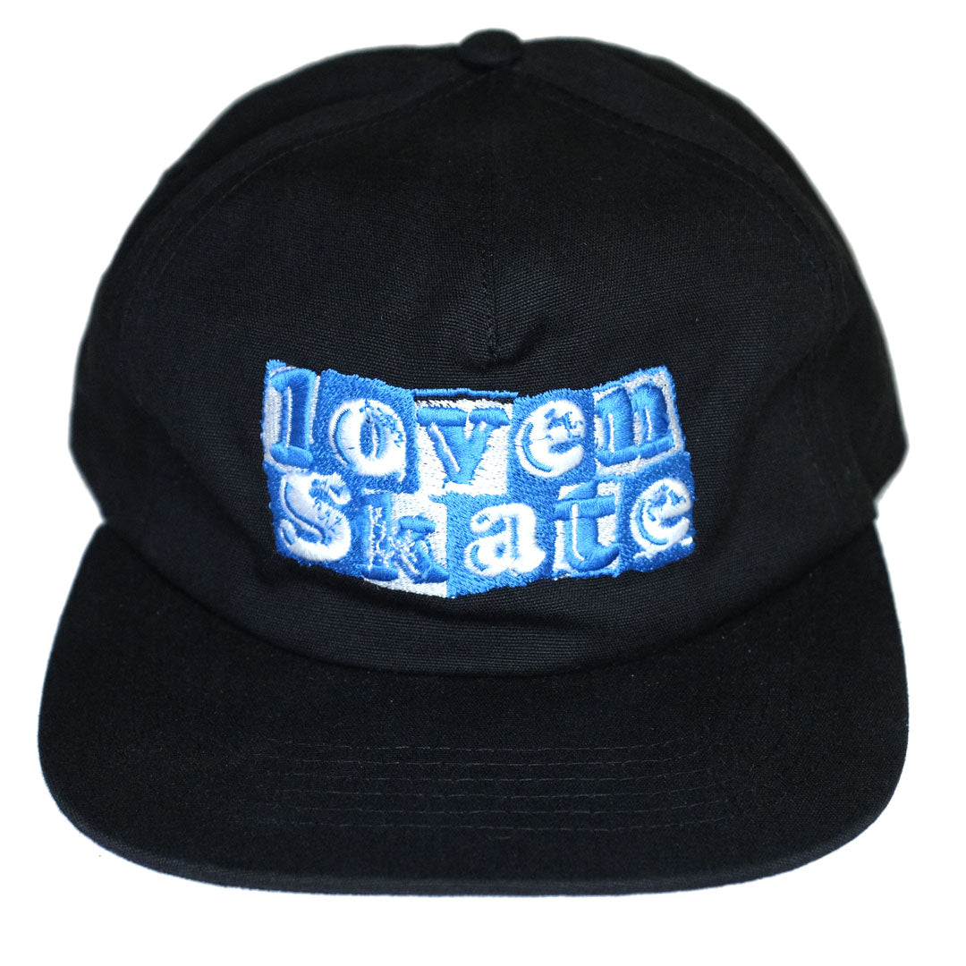 'LOVENSKATE LOGO' - Blue & White Snapback
