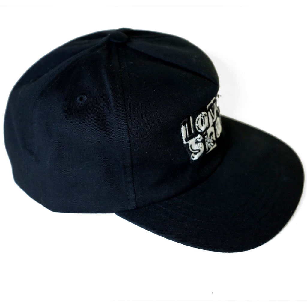 'LOVENSKATE LOGO' - Black & White Snapback