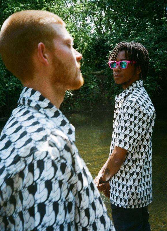 'LET OTHERS OPEN YOUR MIND' - White Button-up Shirt image 5