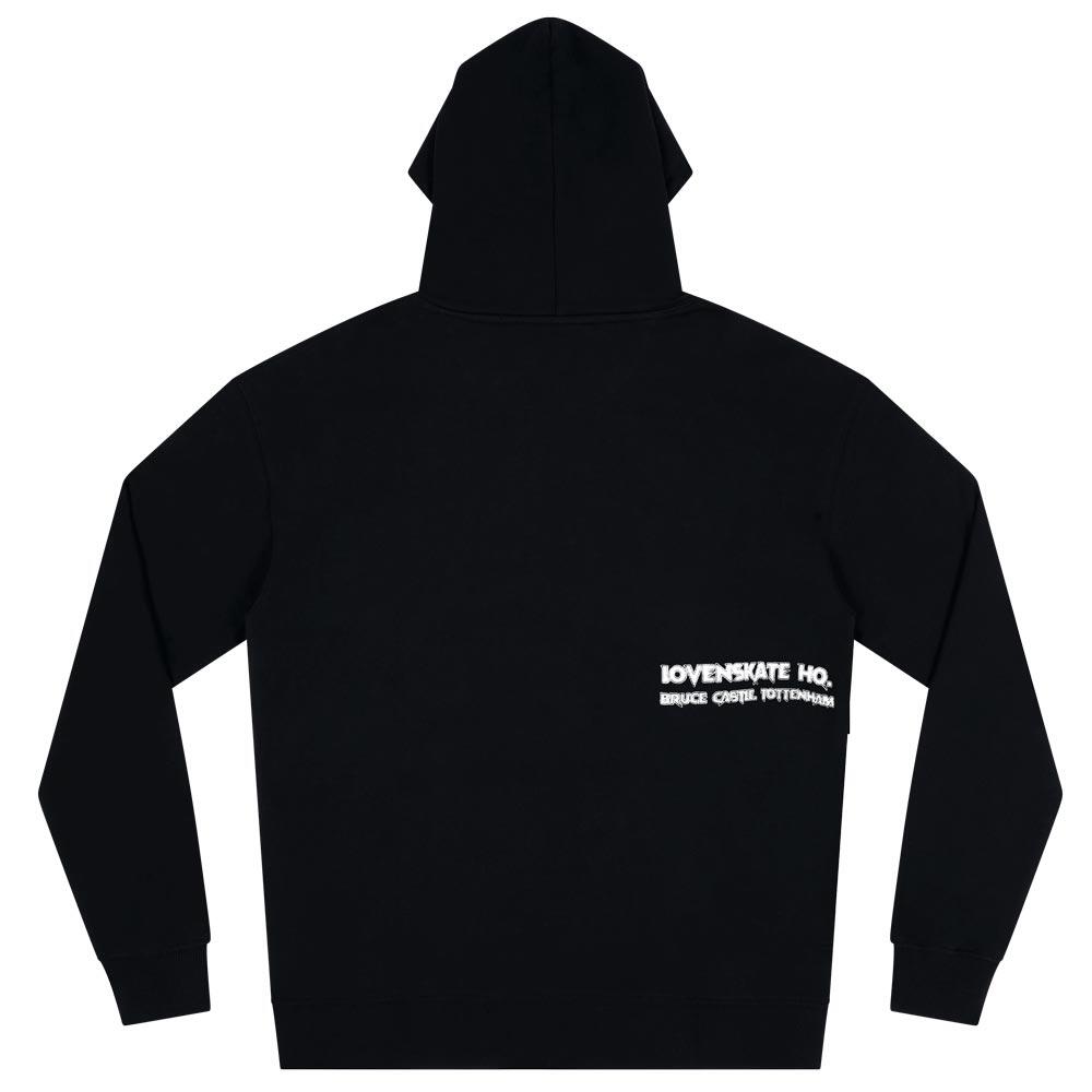 'HAUNTED HQ' -  Organic Cotton Hoodie (Black) image 5
