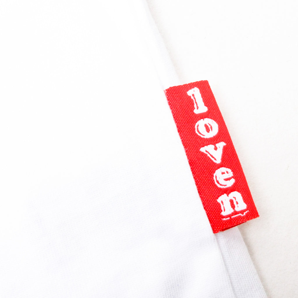 "GOLDEN AGE X LOVENSKATE" - by Sol Dhariwal-Bisset - Organic T-shirt (White) image 2