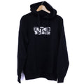 'TEAR LOGO' -  Organic Cotton Hoodie (Black/Black) image 0