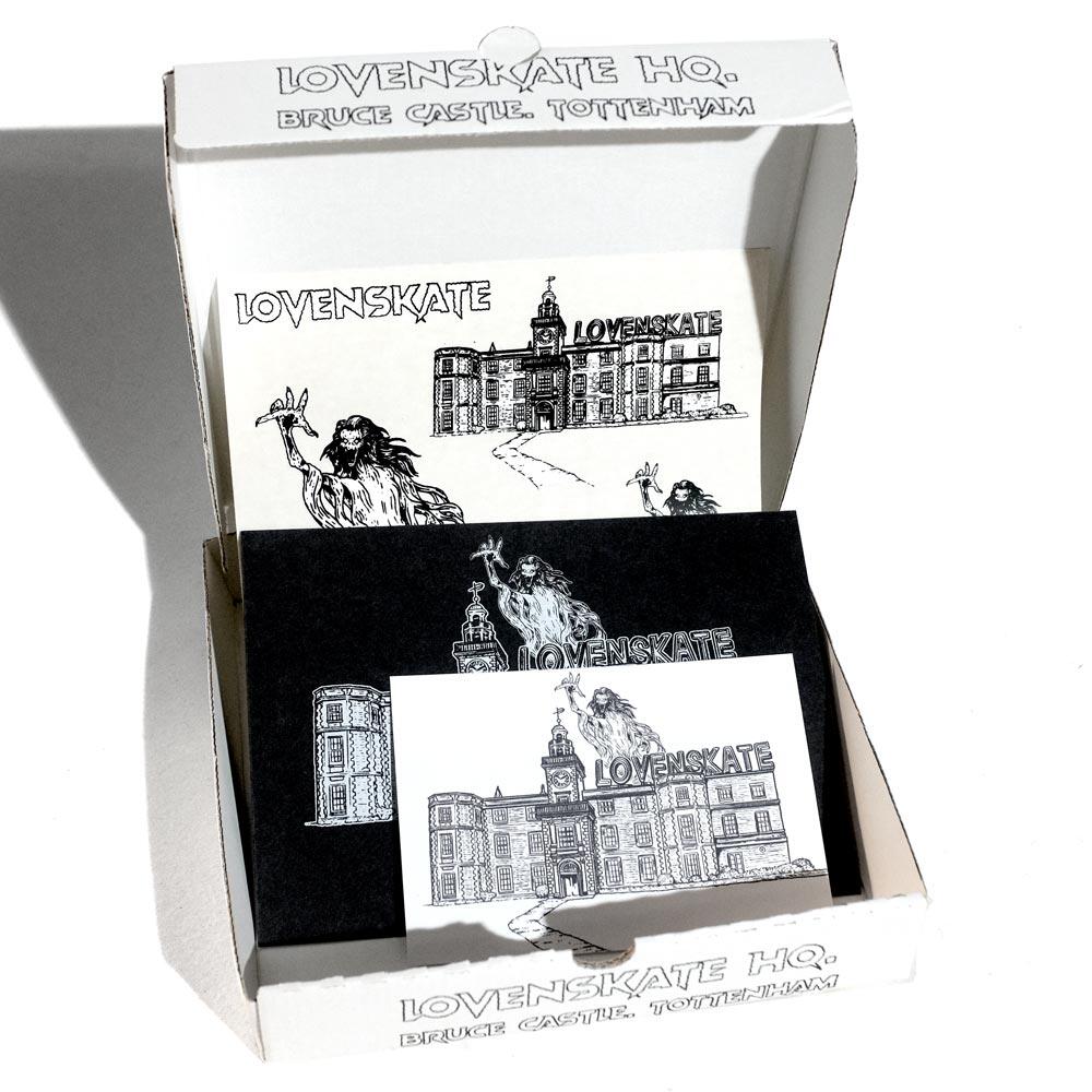 'HAUNTED HQ.' -  BOX SET (white shirt) image 2