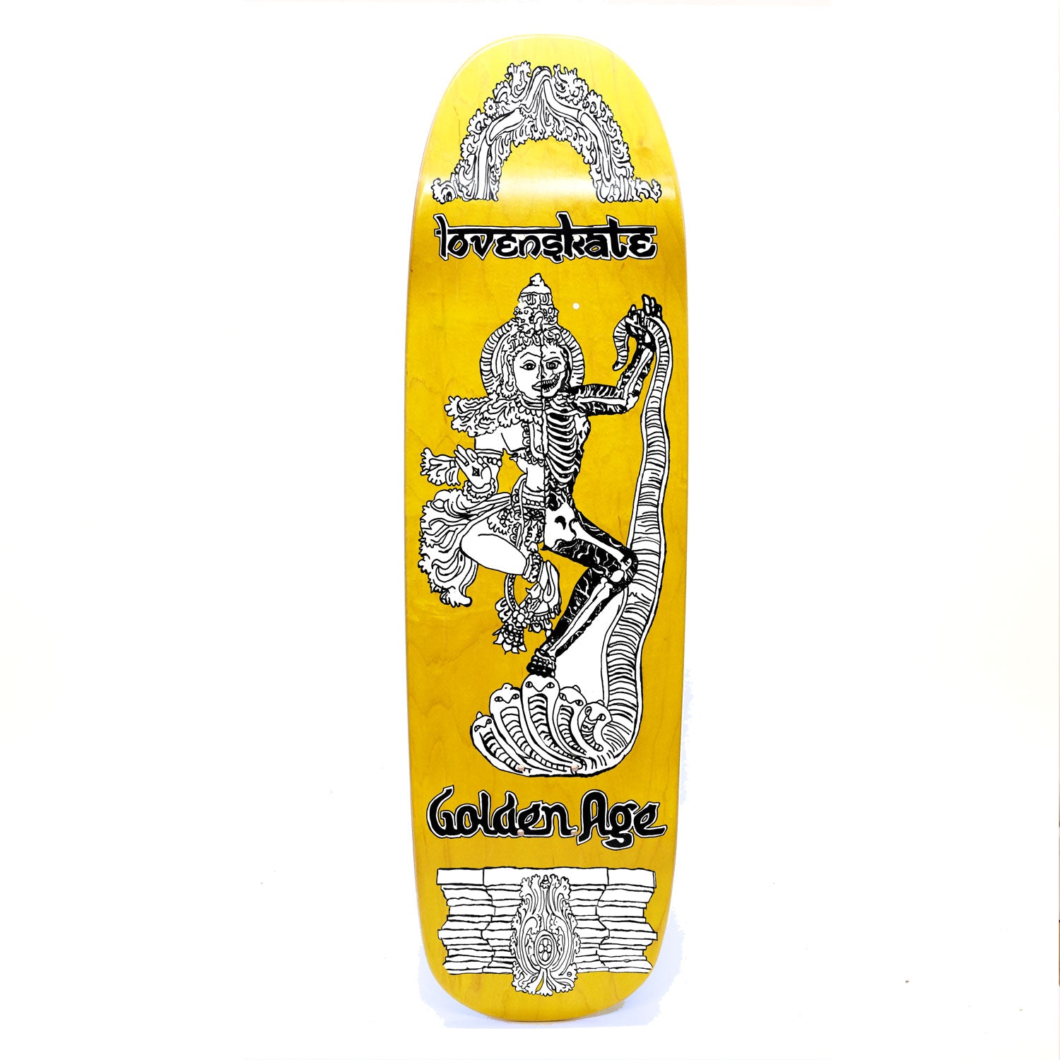 "GOLDEN AGE X LOVENSKATE" - by Sol Dhariwal-Bisset G8 8.8" shape image 1