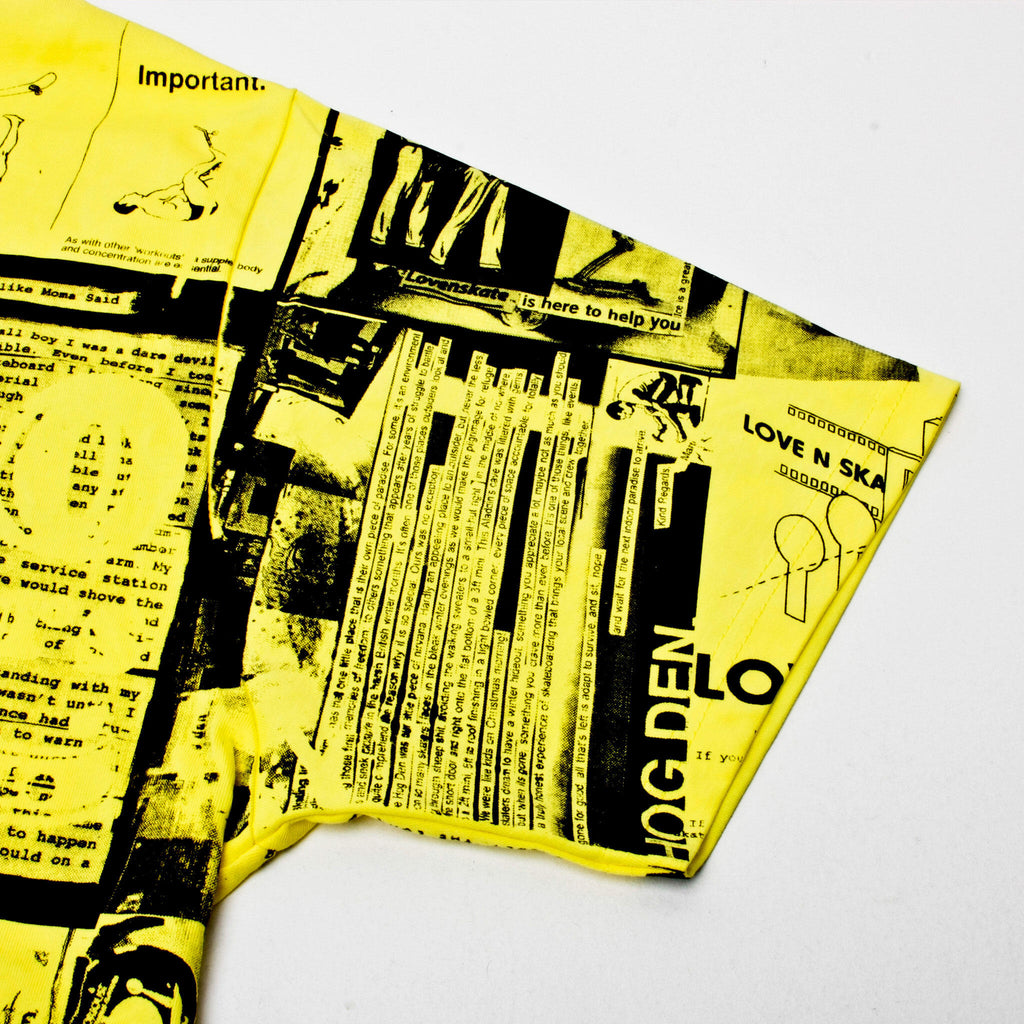 'ZINE' - Yellow T-Shirt image 4