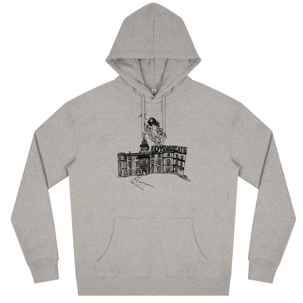 'HAUNTED HQ' -  Organic Cotton Hoodie (Heather) image 0