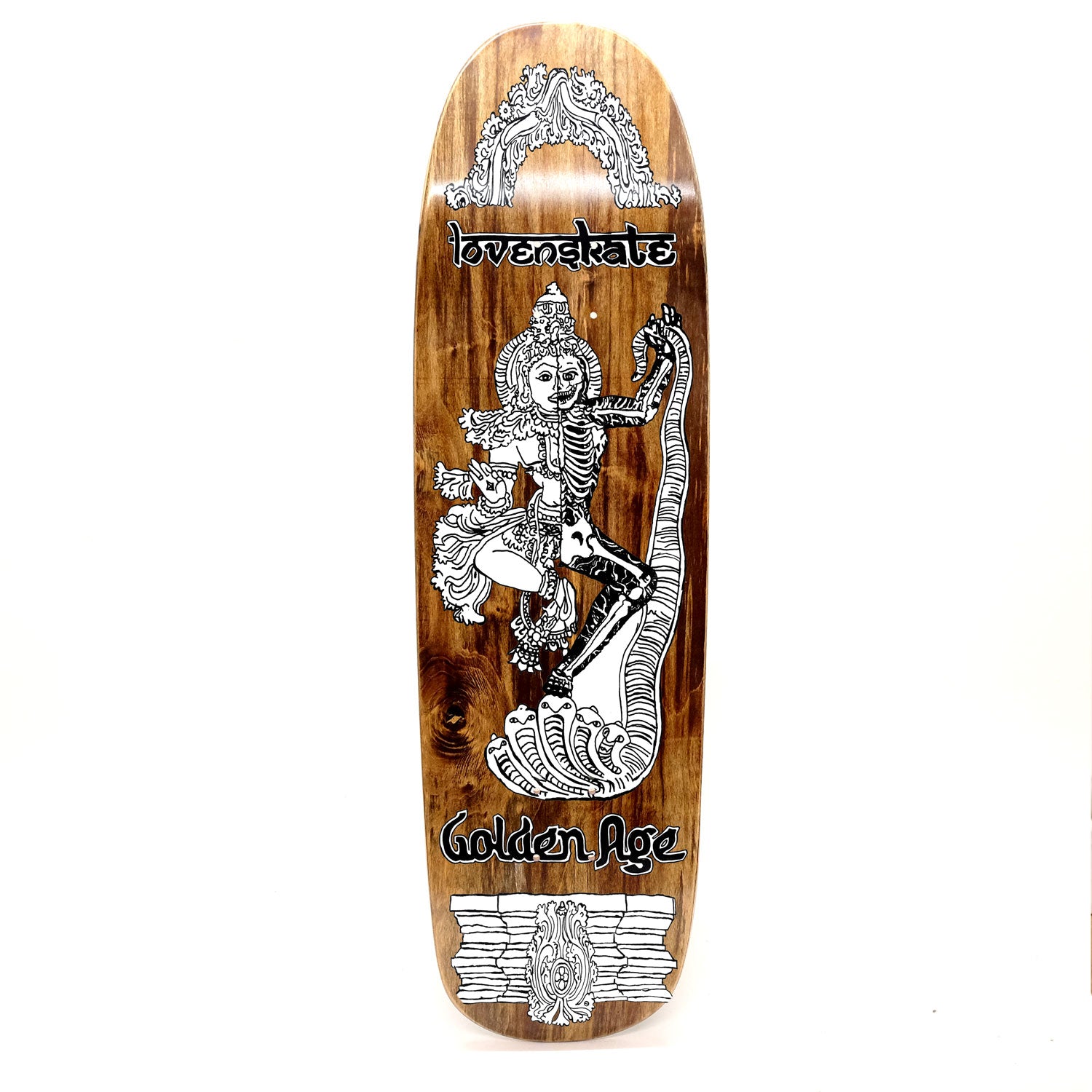 "GOLDEN AGE X LOVENSKATE" - by Sol Dhariwal-Bisset G8 8.8" shape image 2