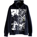 'MIKEY' -  Organic Cotton Zip Hoodie - Black