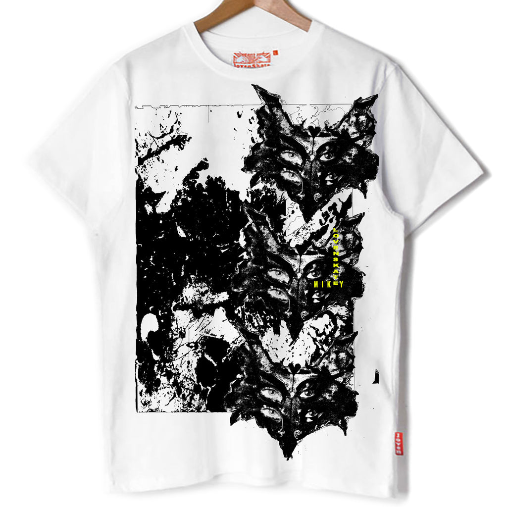 'MIKEY' -  Organic Cotton T-shirt - White