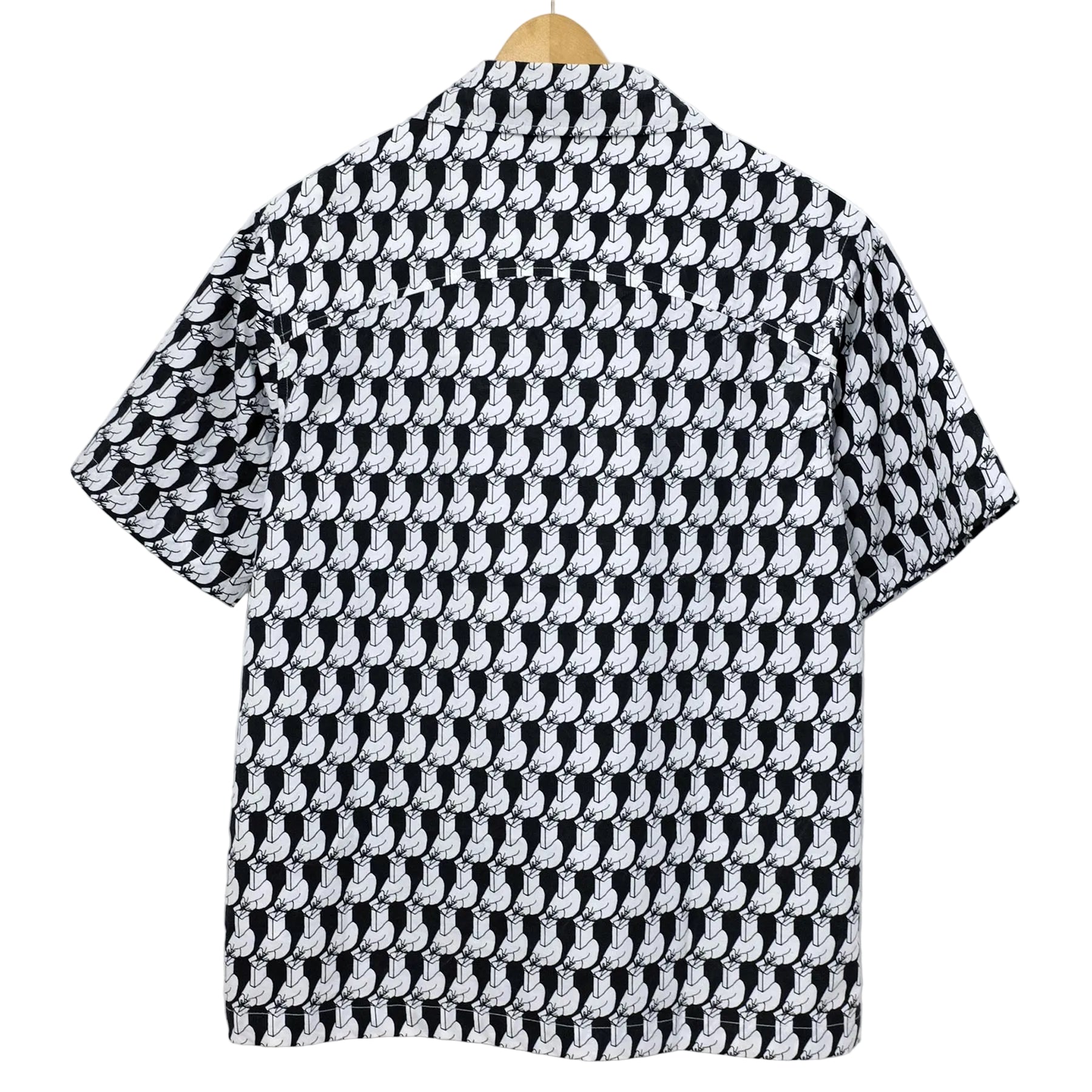 'LET OTHERS OPEN YOUR MIND' - White Button-up Shirt