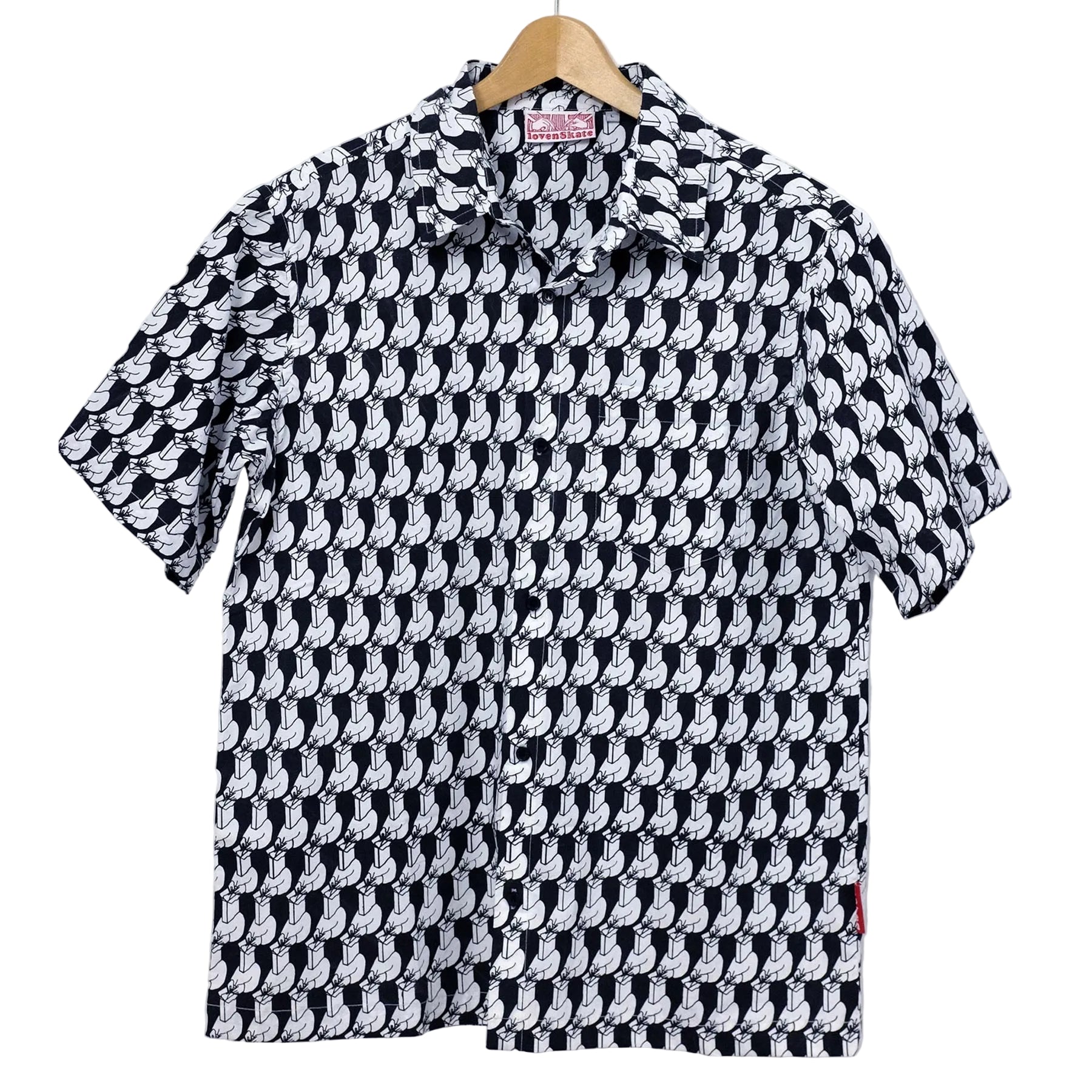 'LET OTHERS OPEN YOUR MIND' - White Button-up Shirt