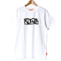 'LOVENSKATE LOGO' -  Organic Cotton T-shirt (White/Black)