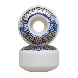 'FALSE COFFEE!' 52mm Lovenskate x Muckefuck wheels - Image 2